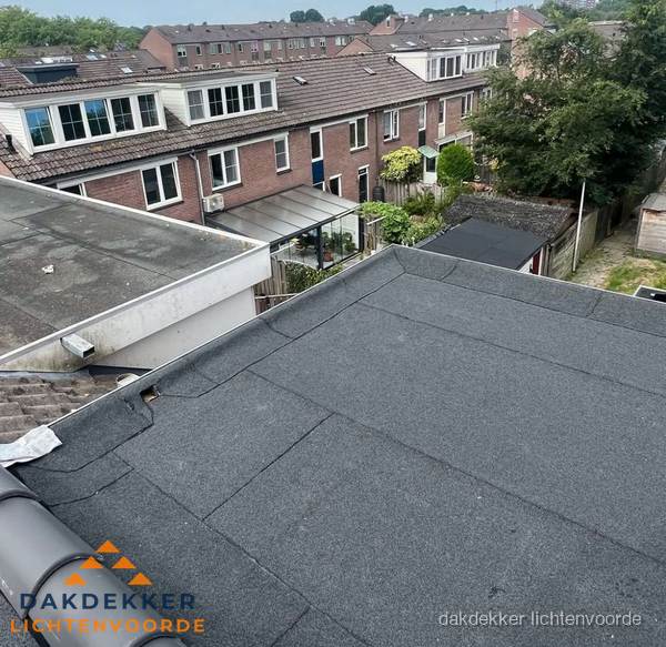 Dakinspectie plat dak aanbouw in Lichtenvoorde Dakinspectie plat dak aanbouw in Lichtenvoorde